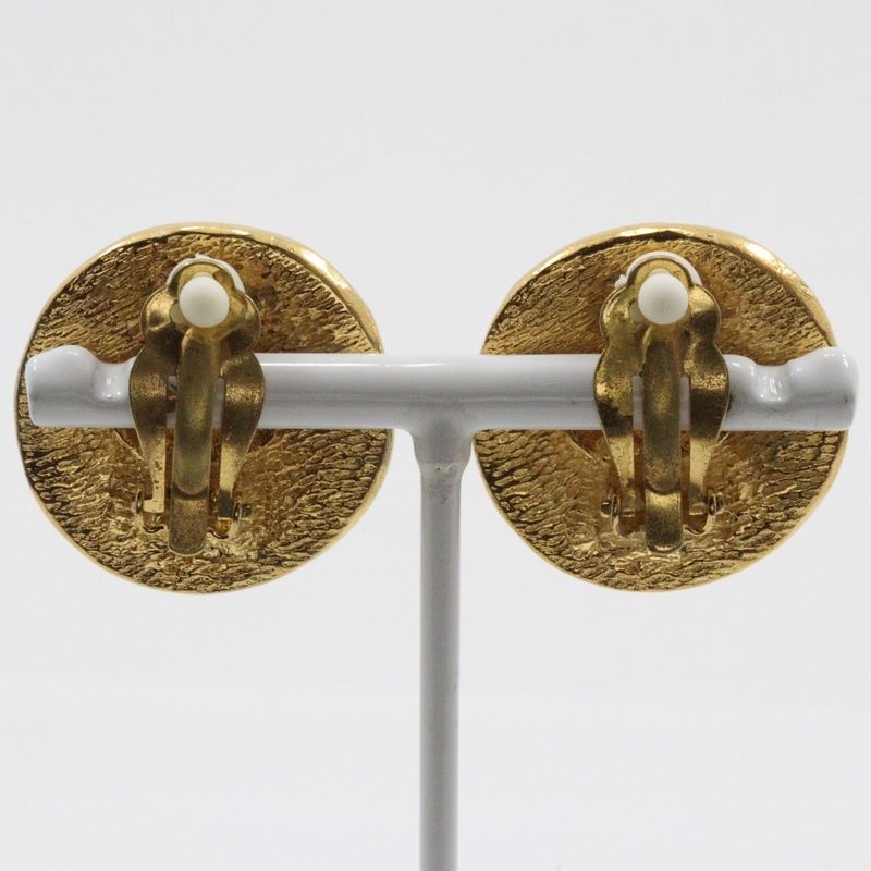 Chanel 31 rue Cambon Vintage Gold Plated 23 g Earrings — view 4