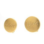 Christian Dior Earrings GP Round Logo Germany — view 3