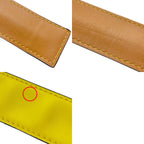 Loewe Slap Bracelet Anagram Yellow Leather Accessories — view 6