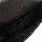 Prada 2 Zh068 Leather Black Mini Strap Shoulder Bag 0119 — view 4
