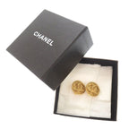 Chanel Coco Mark Metal Gold Earrings 0079 — view 3