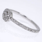 Gucci Interlocking GG Ring No 9 750 WG Full Eternity Diamond — view 4