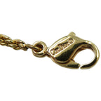 Christian Dior Colored Stone Metal Blue Gold Necklace 0093 — view 7