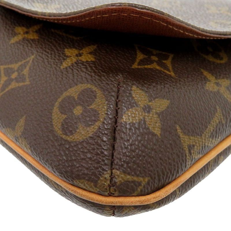 Louis Vuitton Musette Salsa Short Strap Monogram Brown Shoulder Bag — view 7