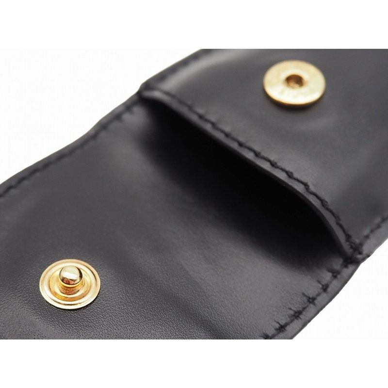 Chanel Coco Logo Padlock Cadenna Key Clochette with Case Charm Calf Leather GP — view 6