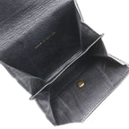 Chanel Coco Mark W Hook Calf Black Bifold Wallet — view 7