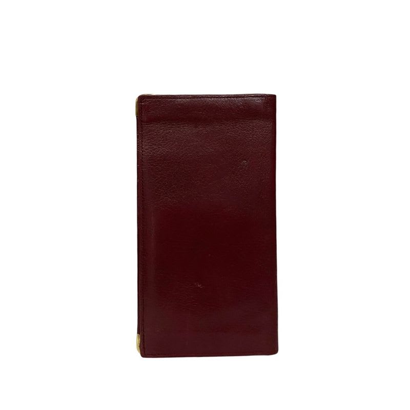 Celine Vintage Carriage Logo Leather Bifold Long Wallet — view 3