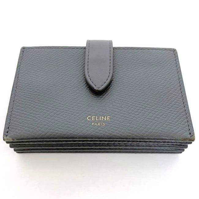 Celine Card Case Accordion Gray — view 4