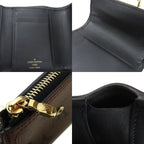Louis Vuitton Portefeuille Dauphine Compact Monogram Reverse Brown — view 8