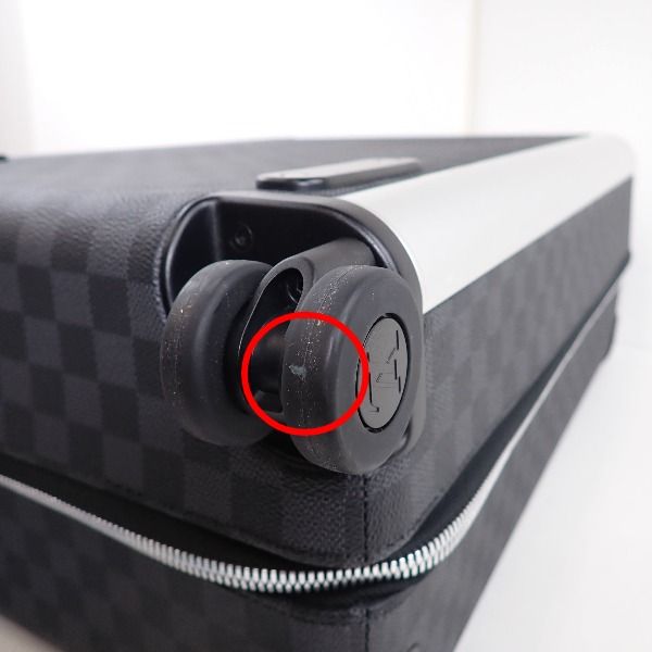 Louis Vuitton Damier Graphite Caster Travel Bag Horizon 55 Suitcase — view 6
