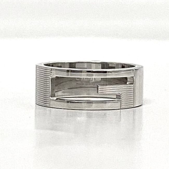 Gucci G Cut Ring Silver 09840 8106 — view 4