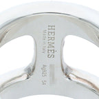 Hermes Osmose GM Silver Ring 54 13 — view 4