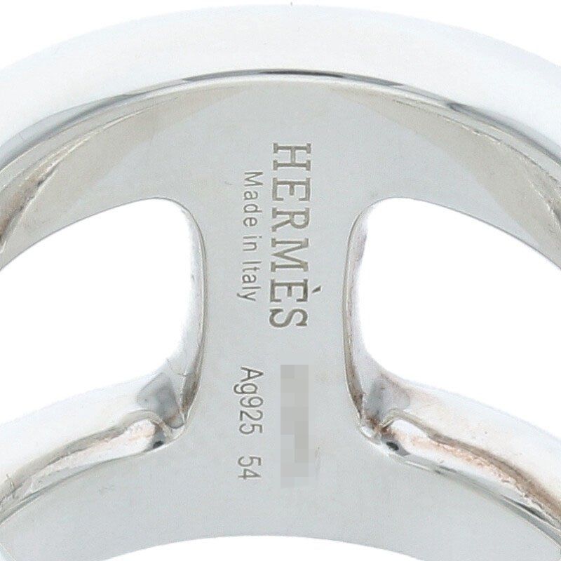 Hermes Osmose GM Silver Ring 54 13 — view 4