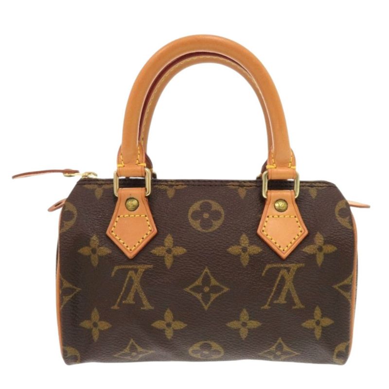 Louis Vuitton Mini Speedy Monogram Handbag 0475 — view 3
