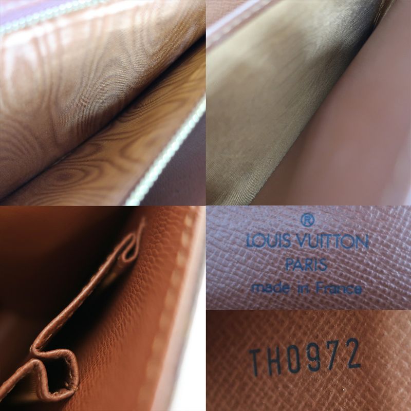 Louis Vuitton Pochette Dam Clutch Bag Monogram Second — view 7
