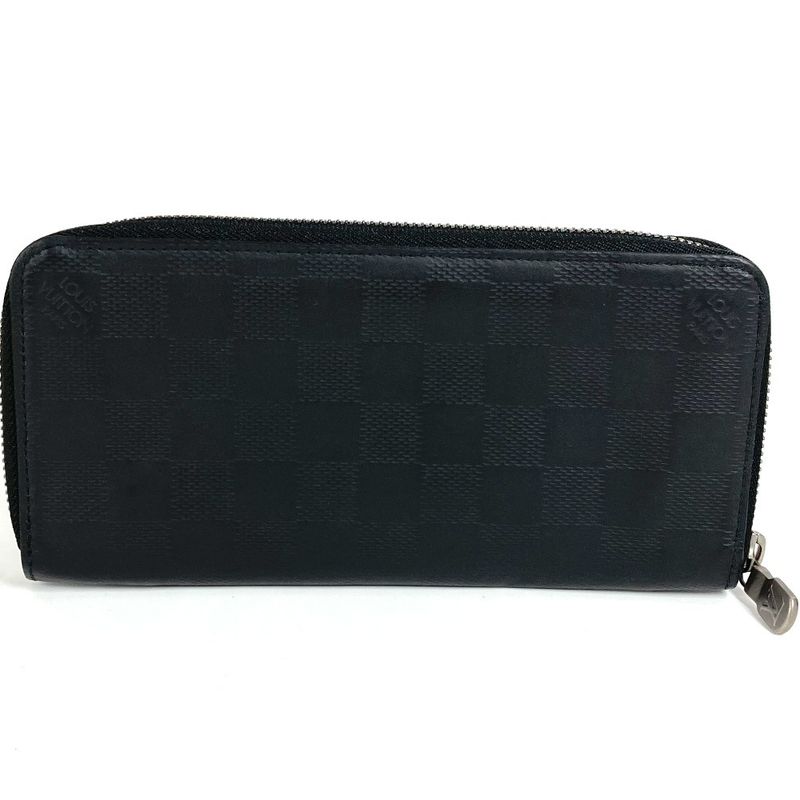 Louis Vuitton Long Wallet Zippy Vertical Damier Infini Leather — view 2