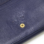 Louis Vuitton Bifold Long Wallet Portefeuille Lock Me Navy — view 7