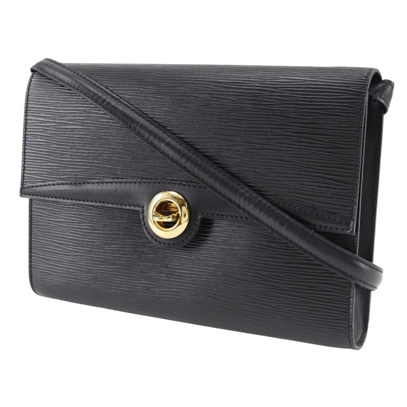 Louis Vuitton Pochette Arche 2-Way Clutch Epi Leather Noir Black — view 2