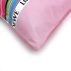 Loewe Draw String Bag Pink Stripe Large — view 5