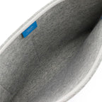 Hermes Toudou 37 Felt And Vaux Epson Blue Zanzibar Gray A Clutch Bag — view 5