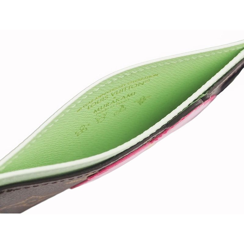 Louis Vuitton Tm Card Case Holdere Surple Cherry Blossom — view 7