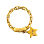 Christian Dior Petit CD Star Ring Accessories Logo GP Rhinestone — view 8