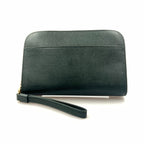 Louis Vuitton Taiga Baikal Clutch Bag Green — view 2