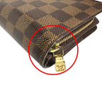 Louis Vuitton Damier Wallet With Zipped Pocket For Cards Compact — view 8