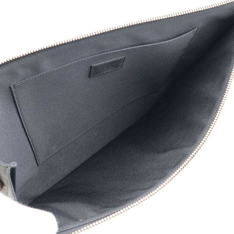 Louis Vuitton Clutch Bag Damier Graphite Christopher Nemeth Pochette Jules GM — view 5
