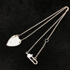 Gucci Logo Necklace Silver — view 3