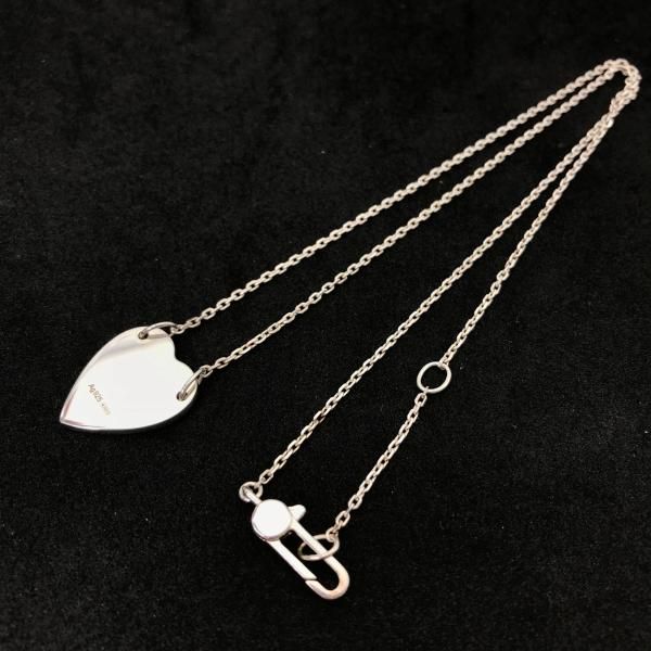 Gucci Logo Necklace Silver — view 3