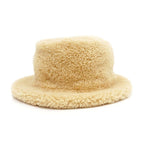Hermes Forbe Mouton Bucket Hat Beige Size 58 Accessory — view 3