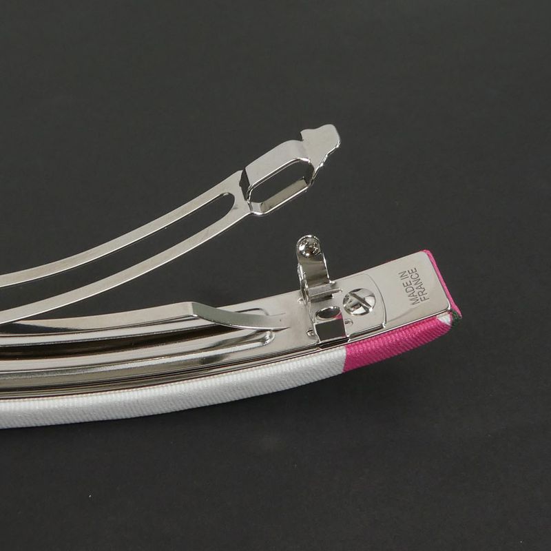Hermes Cleopatra Pink and Green Barrette