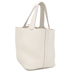 Hermes Handbag Picotin Lock MM Taurillon Clemence Cles Silver Hardware Off — view 3