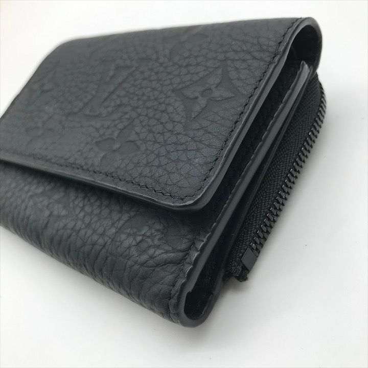 Louis Vuitton Monogram Wallet Taurillon Portefeuille Pilot Black — view 4