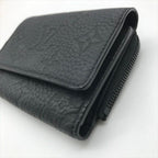 Louis Vuitton Monogram Wallet Taurillon Portefeuille Pilot Black — view 4