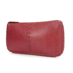 Bottega Veneta Pouch Pink Leather Gunmetal Small Bag — view 2