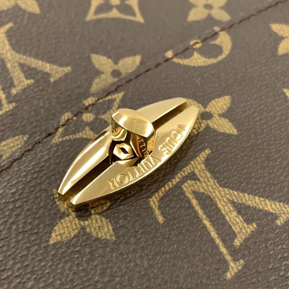Louis Vuitton Monogram Malherbe Handbag Brown — view 5
