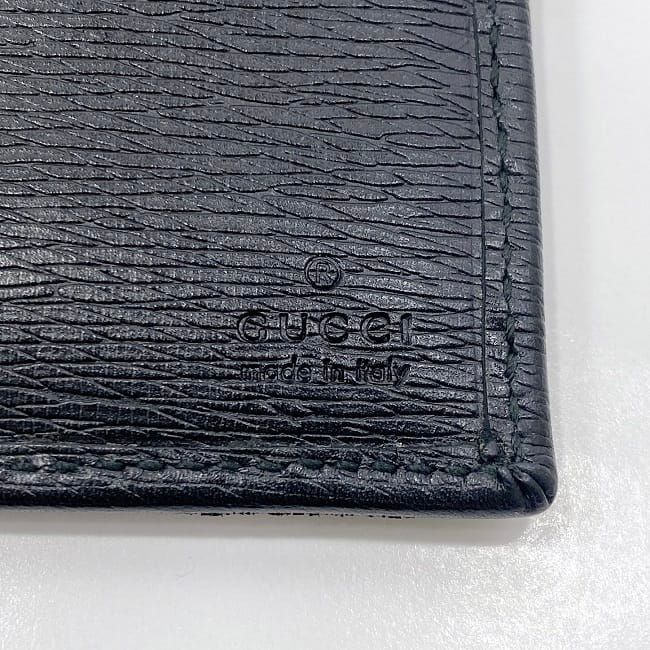 Gucci Bifold Wallet Black Horsebit Billfold — view 7