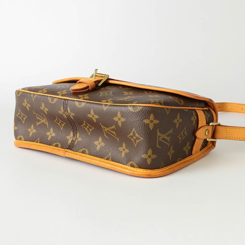 Louis Vuitton Shoulder Bag Sologne Brown — view 3
