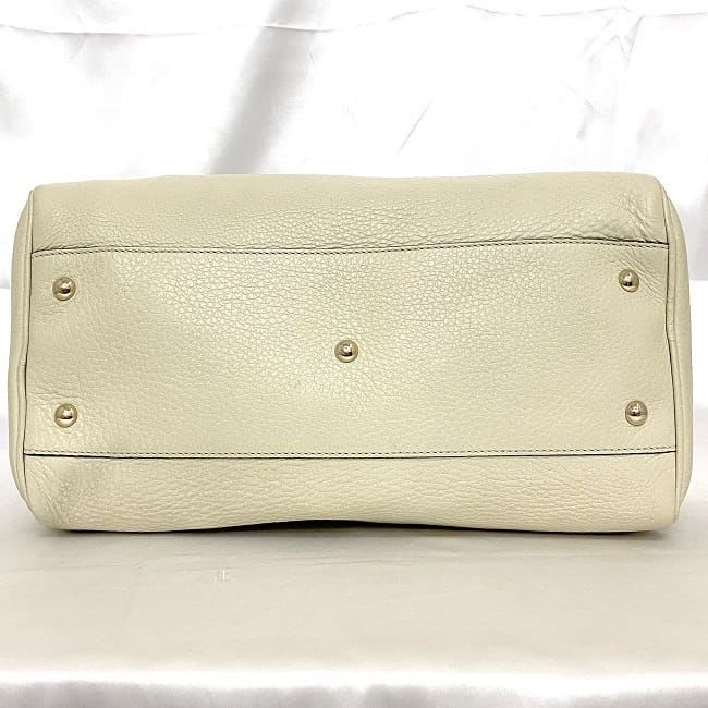 Gucci 2-Way Boston Bag White Bamboo — view 5