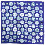 Hermes Carre H65 Pois de Soie Silk Multicolor Scarf 0042 — view 2