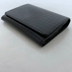 Fendi Card Case Black Micro Zucca — view 4