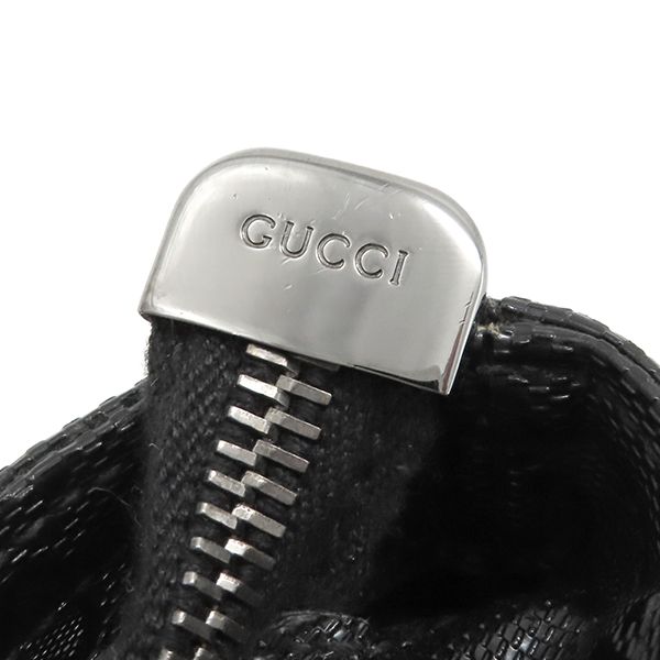 Gucci Shoulder Bag GG Imprime Black Silver Hardware — view 7