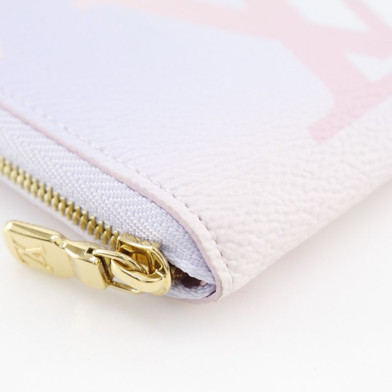 Louis Vuitton Spring In The City Monogram Sunrise Pastel Zippy Coin Purse — view 4