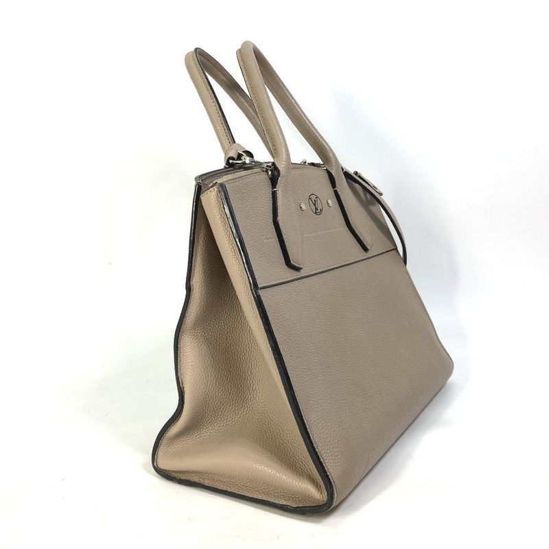 Louis Vuitton Handbag City Steamer MM Calfskin Galle Gray — view 3