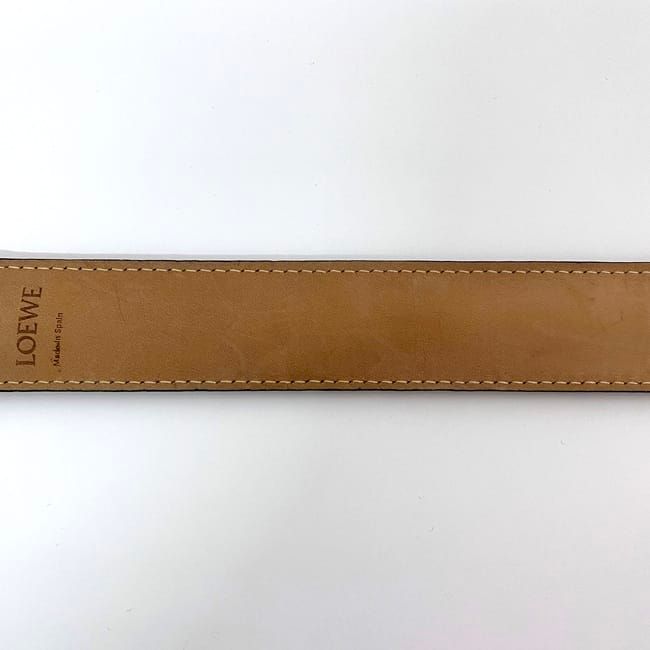 Loewe Bracelet Brown Anagram Leather — view 7