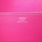 Hermes Dogon Long Evercolor Rose Purple Wallet 1774 — view 9