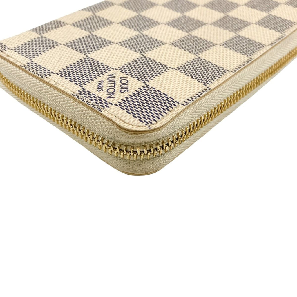 Louis Vuitton Azur Round Zipper Zippy Wallet Long — view 6