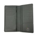 Louis Vuitton Taiga Portefeuille Brazza Folding Long Wallet Gray — view 4